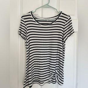 Green Envelope striped shirt